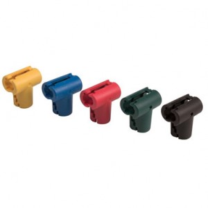 Műanyag "T" összekötő elem kötélhálóhoz